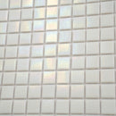 White 12x12 Glossy Uniform Square Glass Mosaic Tile (20 pack, 20 sq ft/case)