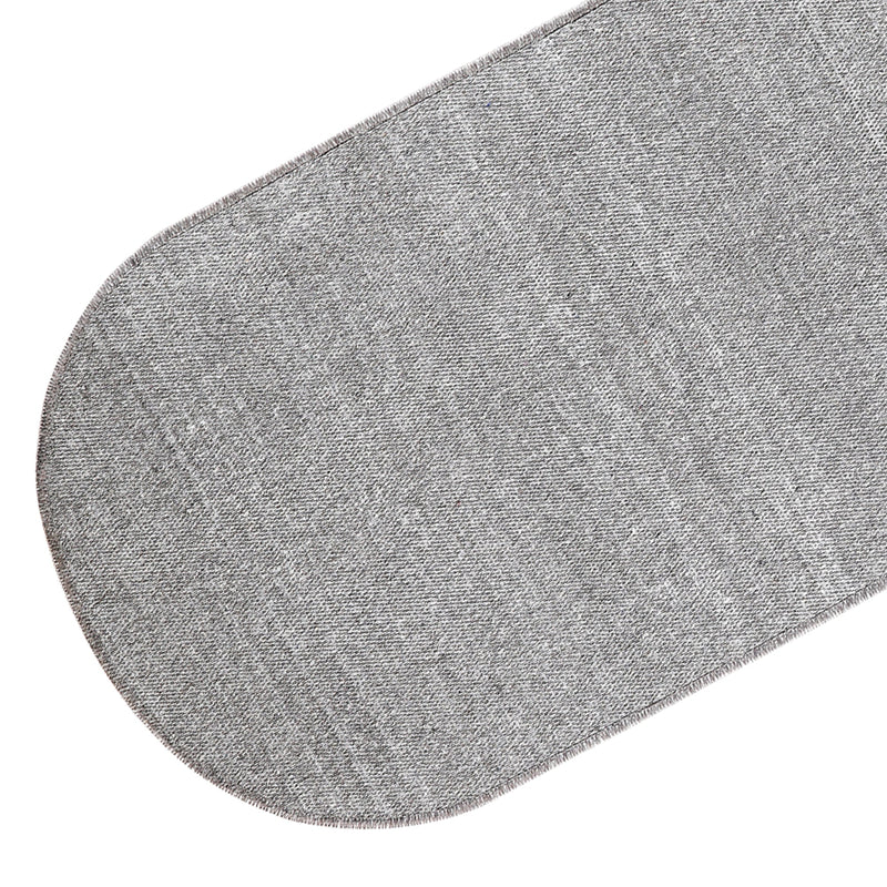 Non Skid Washable Laundry Room Rug Runner - 20" x 59" | Gray&Gold