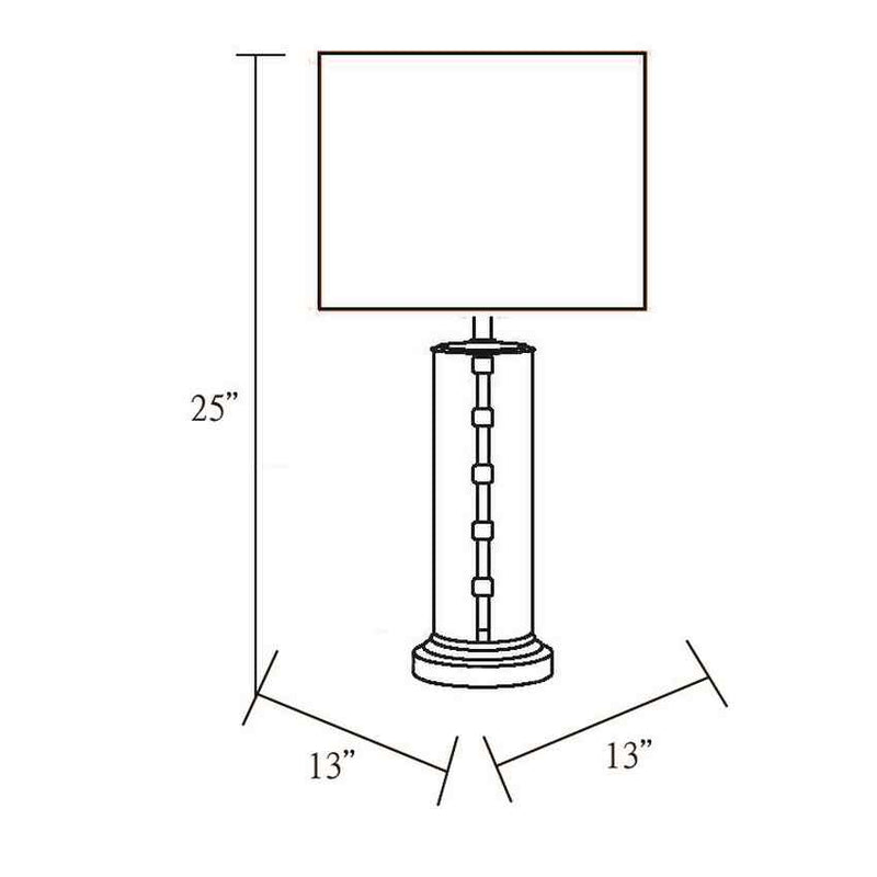 Inzenhof Modern White Table Lamp