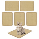 12 Pieces Cat Scratcher Mat Set 16 x 12 Inch Natural Sisal Pads by LJGDeals