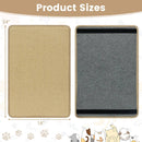 12 Pieces Cat Scratcher Mat Set 24 x 16 Inch Natural Sisal Pads by LJGDeals