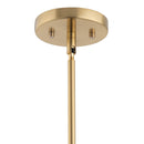 Pheobe 1-light Modern Handblown Glass Island Pendant Light