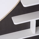 Piano Wall Shelf, Decorative Bookshelf with LED Light by EP Designlab LLC