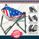 Tranquillo Uniki Canvas Hammock with Stand for Ultimate Relaxation