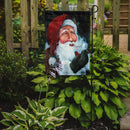A Little Bird Told Me Santa Claus Garden Flag – Decorative Outdoor Yard Flag PJC1001GF