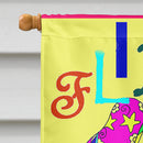 Bring your Own Filp Flops House Flag 28x40 Porch Sleeve Pole Decorative Outside Yard Banner Artwork Wall Hanging, Polyester