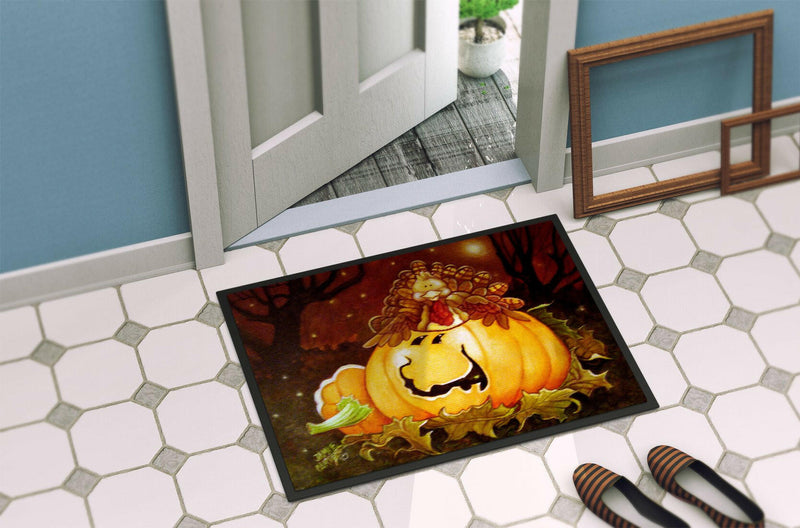 Somebody to Love Pumpkin Halloween Indoor or Outdoor Mat 24x36 PJC1070JMAT