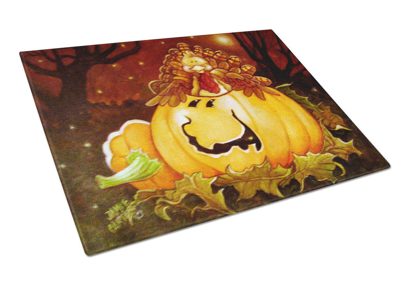 Somebody to Love Pumpkin Halloween Glass Cutting Board Large PJC1070LCB