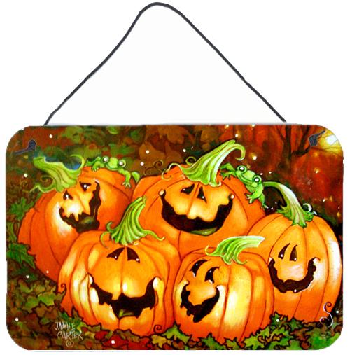 Such a Glowing Personality Pumpkin Halloween Wall or Door Hanging Prints PJC1071DS812