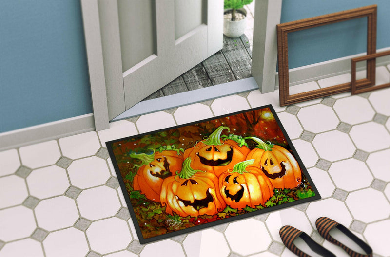 Such a Glowing Personality Pumpkin Halloween Indoor or Outdoor Mat 24x36 PJC1071JMAT