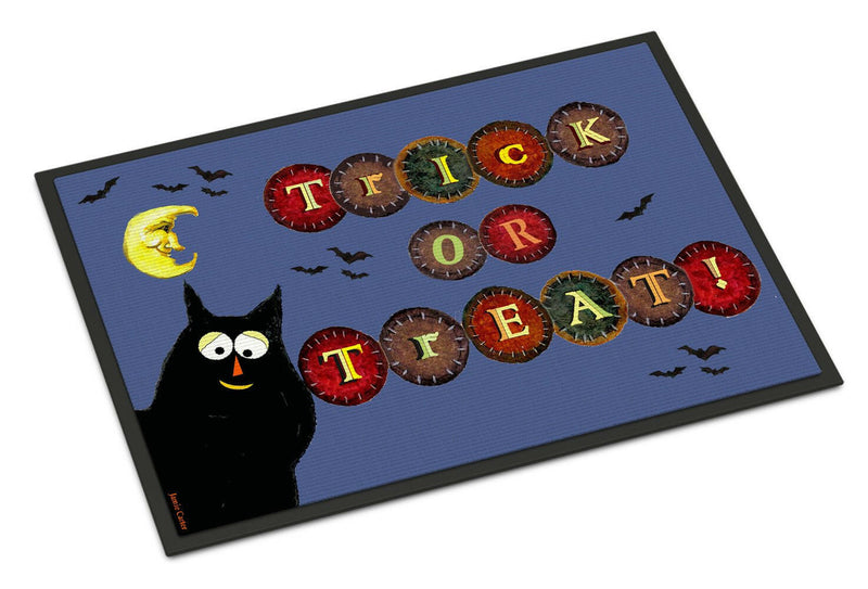 Trick or Treat Kitty Halloween Indoor or Outdoor Mat 24x36 PJC1073JMAT