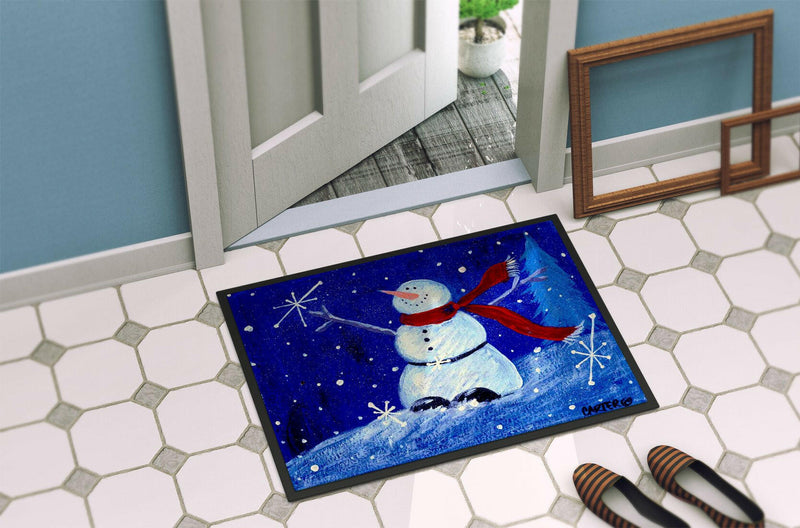 Happy Holidays Snowman Indoor or Outdoor Mat 24x36 PJC1085JMAT