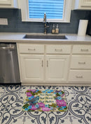 Our House Our Home Our Haven Memory Foam Kitchen Mat Machine Washable Anti-Fatigue Cushion Comfort Bath or Kitchen Rug