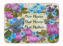 Our House Our Home Our Haven Memory Foam Kitchen Mat Machine Washable Anti-Fatigue Cushion Comfort Bath or Kitchen Rug