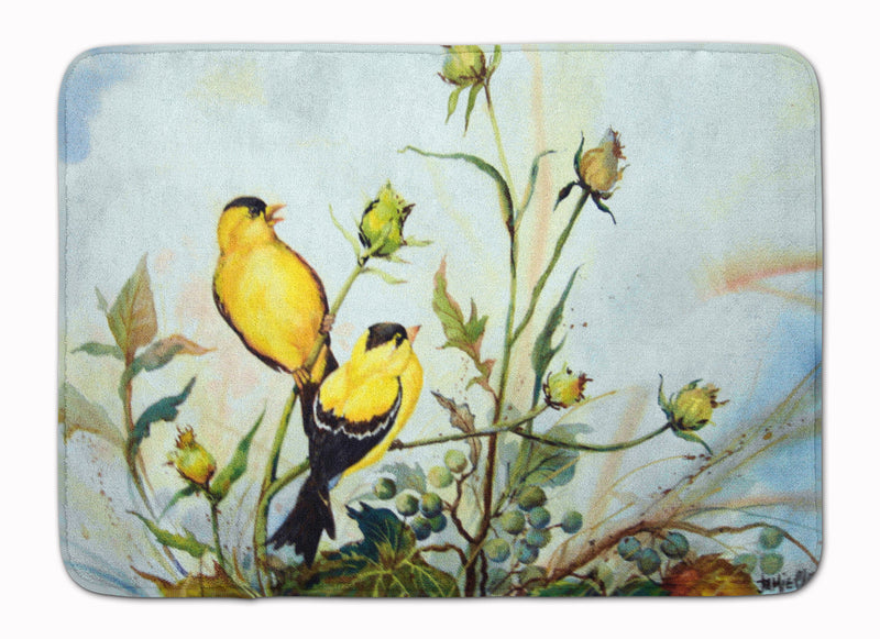 Joyful Morning Birds Machine Washable Memory Foam Mat PJC1112RUG