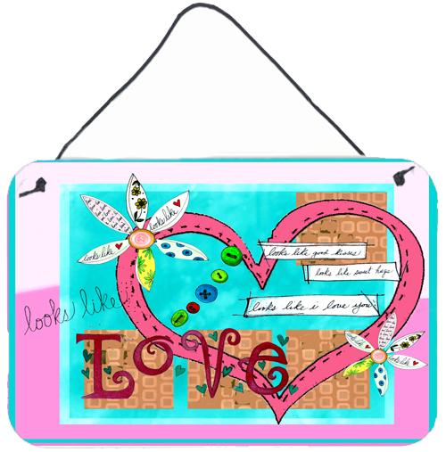 Looks Like I Love You Valentine's Day Wall or Door Hanging Prints PJC1114DS812