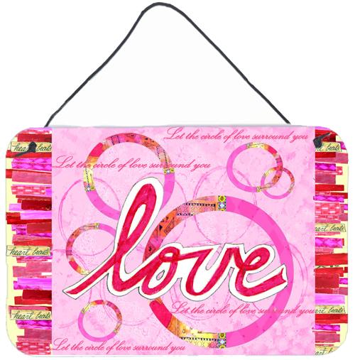 Love is a Circle Valentine's Day Wall or Door Hanging Prints