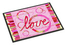 Love is a Circle Valentine's Day Doormat - 24x36 Decorative Floor Mat – Indoor/Outdoor Rug with Artistic Flair PJC1115JMAT - Large 24x36 – Indoor/Outdoor Floor Mats with Artistic Flair