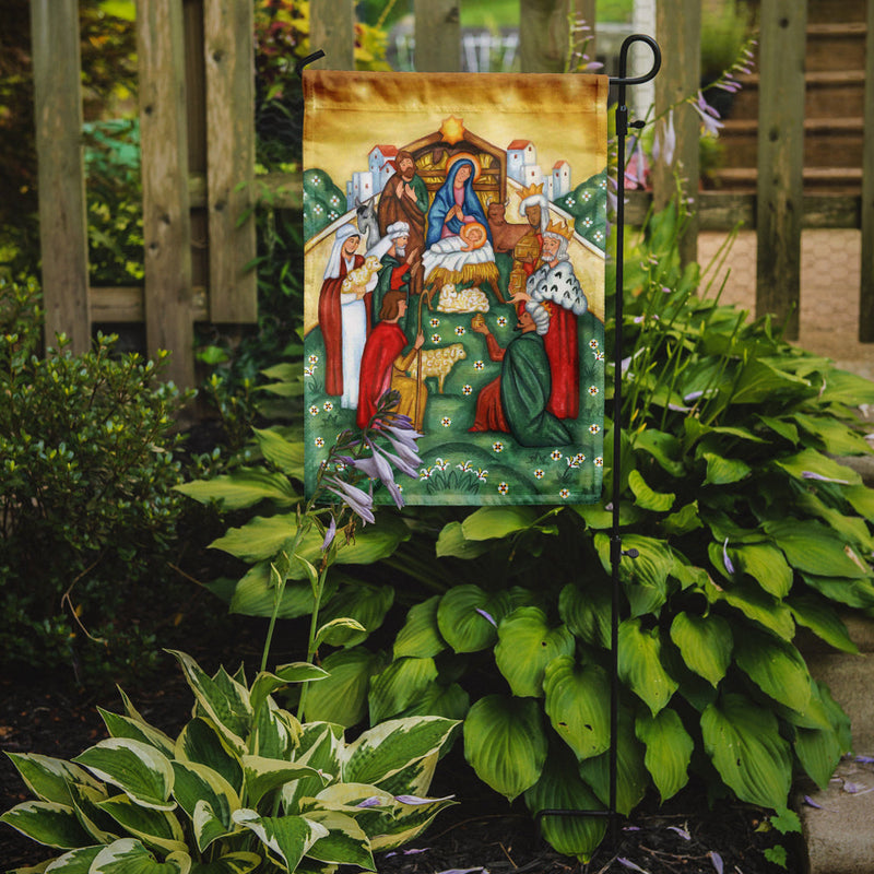 Nativity A Saviour is Born Flag Garden Size PJH3007GF