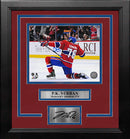 P.K. Subban Celebration Montreal Canadiens 8" x 10" Framed Hockey Photo with Engraved Autograph by Dynasty Sports & Framing