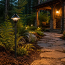 PLB01 G4 Snub 12V Low Voltage Heavy Duty Cast Brass Outdoor LED Pathway Light by Kings Outdoor Lighting