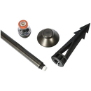PLB01 G4 Snub 12V Low Voltage Heavy Duty Cast Brass Outdoor LED Pathway Light