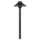 PLB02 Clear Lens Outdoor Garden Pathway Light | 12V Low Voltage Brass Path Light by Kings Outdoor Lighting