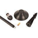 PLB02 Clear Lens Outdoor Garden Pathway Light | 12V Low Voltage Brass Path Light