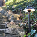 PLB02 Clear Lens Outdoor Garden Pathway Light | 12V Low Voltage Brass Path Light by Kings Outdoor Lighting