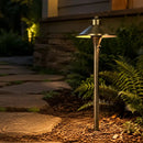 PLB03 Brass LED 12V Low Voltage Pathway Lights Outdoor Landscape Lighting Fixtures by Kings Outdoor Lighting