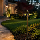 PLB03 Brass LED 12V Low Voltage Pathway Lights Outdoor Landscape Lighting Fixtures by Kings Outdoor Lighting