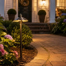 PLB03 Brass LED 12V Low Voltage Pathway Lights Outdoor Landscape Lighting Fixtures by Kings Outdoor Lighting