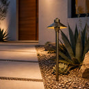 PLB03 Brass LED 12V Low Voltage Pathway Lights Outdoor Landscape Lighting Fixtures by Kings Outdoor Lighting