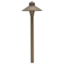 Natural Brass LED Connoisseur Kit: (8) SPB06 Spot Lights, (4) PLB03 Path Lights
