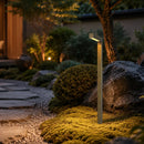 PLB07 Brass 3W 3000K Warm White Integrated LED Brass L-Shaped 12V Low Voltage Landscape Lighting Pathway Light