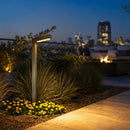 PLB10 LED Brass L-Shaped 12V Low Voltage Landscape Lighting Pathway Light