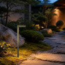 PLB10 LED Brass L-Shaped 12V Low Voltage Landscape Lighting Pathway Light