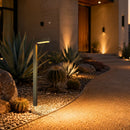 PLB10 LED Brass L-Shaped 12V Low Voltage Landscape Lighting Pathway Light