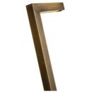 PLB10 LED Brass L-Shaped 12V Low Voltage Landscape Lighting Pathway Light