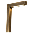 PLB10 LED Brass L-Shaped 12V Low Voltage Landscape Lighting Pathway Light