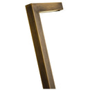 PLB10 LED Brass L-Shaped 12V Low Voltage Landscape Lighting Pathway Light