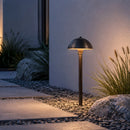 PLB08 Brass LED Globe 12V Low Voltage Pathway Outdoor Landscape Lighting Fixture