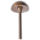 PLB08 Brass LED Globe 12V Low Voltage Pathway Outdoor Landscape Lighting Fixture