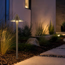 PLB09 Brass LED Cone Lamp Ready 12V Low Voltage Pathway Outdoor Landscape Lighting Fixture