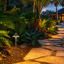 PLB09 Brass LED Cone Lamp Ready 12V Low Voltage Pathway Outdoor Landscape Lighting Fixture