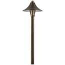 PLB09 Brass LED Cone Lamp Ready 12V Low Voltage Pathway Outdoor Landscape Lighting Fixture