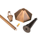 PLB11 Brass LED 12V Low Voltage Pathway Outdoor Lighting Landscape Fixture