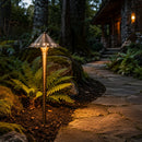 PLB12 Brass LED 12V Low Voltage Pathway Outdoor Lighting Landscape Fixture