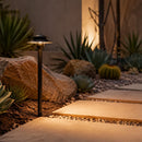 PLB13 Two Tier Brass Pathway 12V Low Voltage Pagoda Light LED Landscape Lighting Fixture