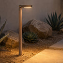 PLB14 Adjustable 3000K Warm White Integrated 3W LED Brass L-Shaped 12V Low Voltage Pathway Light